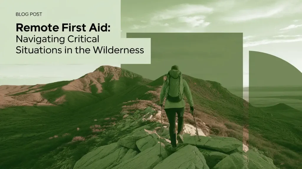 blog cover image of a person hiking in the wilderness