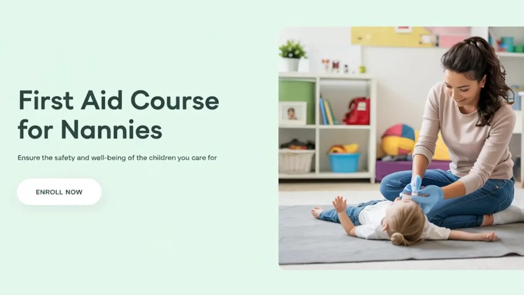 first aid for nannies