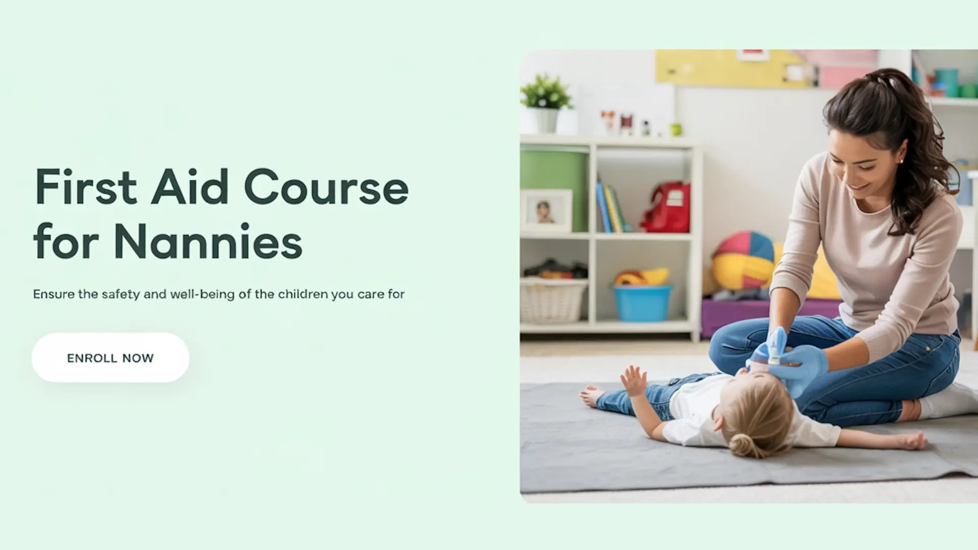 First Aid Course for Nannies in Brisbane